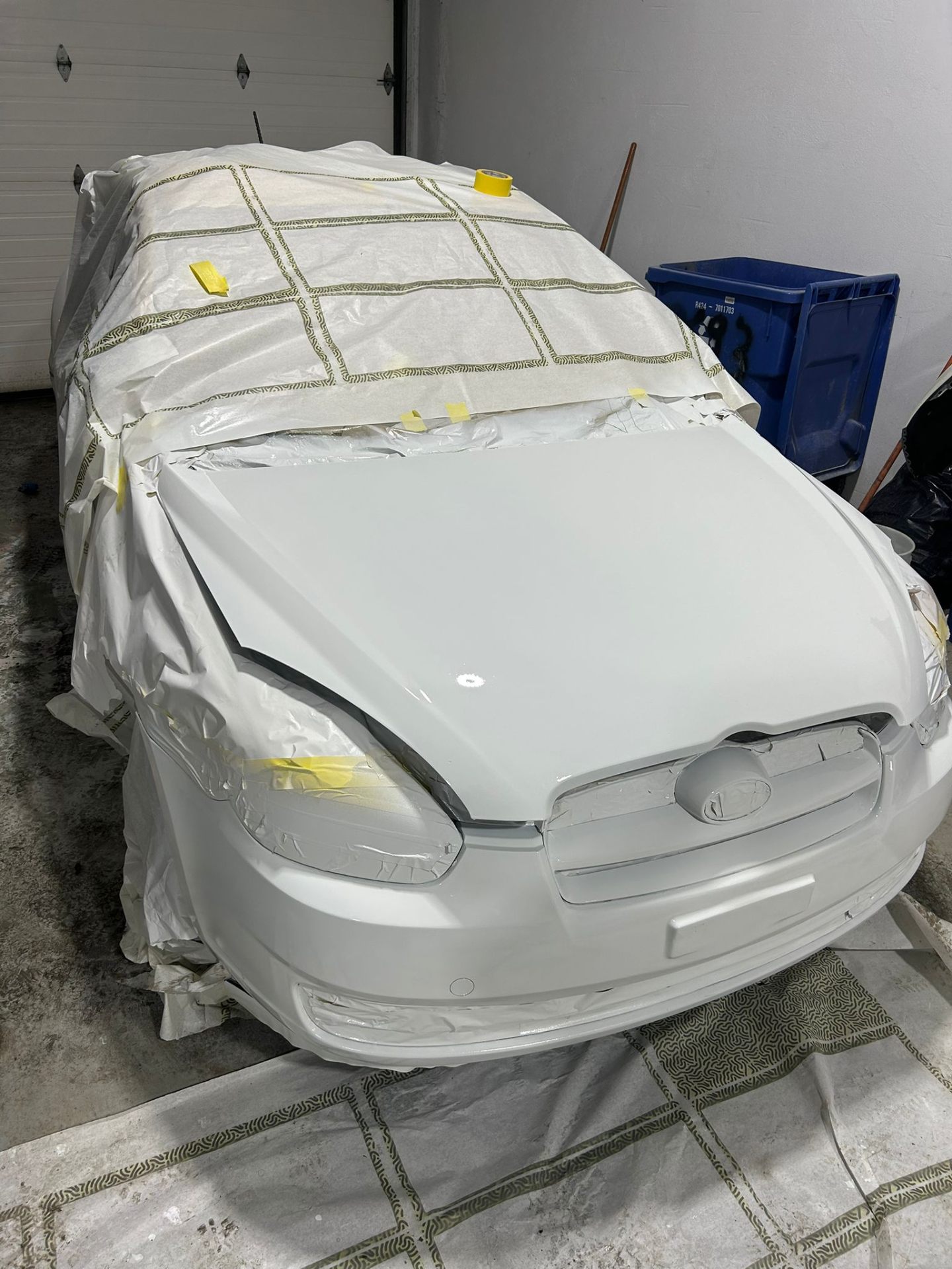 Préparation peinture